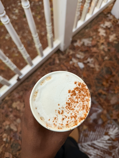 Sahelian coffee drink close-up from Café Ivoire